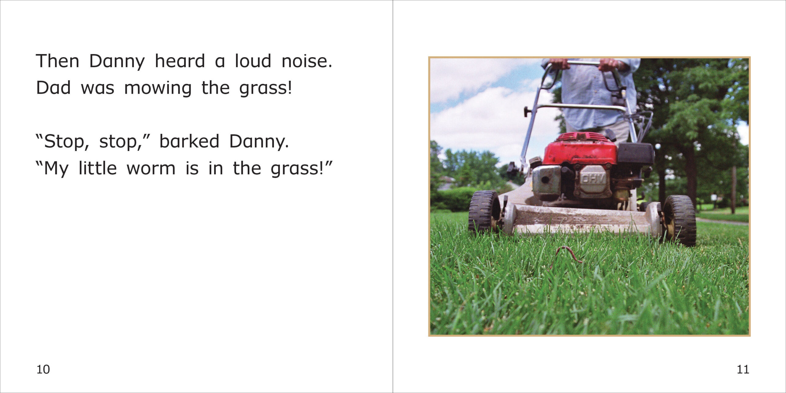 Danny and the Little Worm Spread