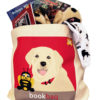 Danny and Bee Canvas BookBag with books