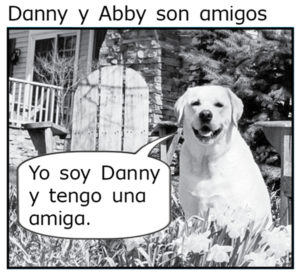 Danny y Abby son amigos