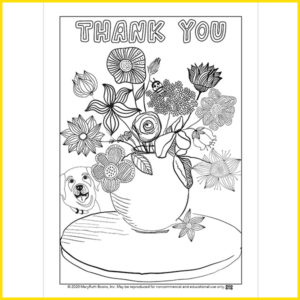 Thank You Bouquet Card