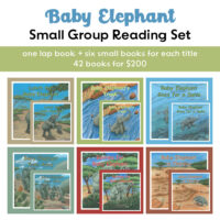 Baby Elephant Small Group Reading Set